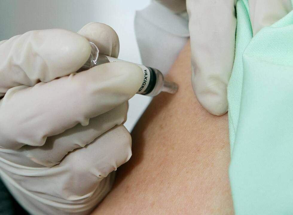 60-metę susargdino skiepas nuo gripo?