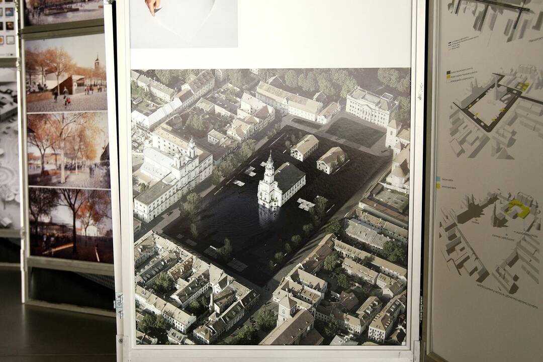 Kauno rotušės aikštės projektai