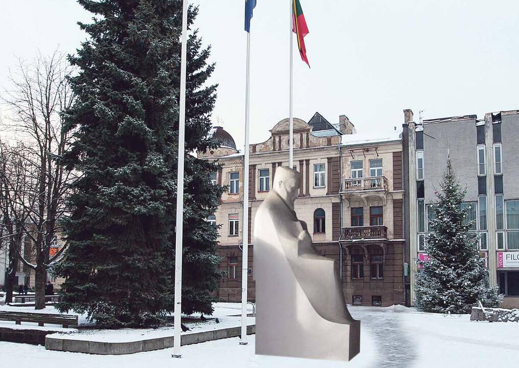 J. Jablonskio skulptūros neįsiūlė kitiems, pastatys Kaune?