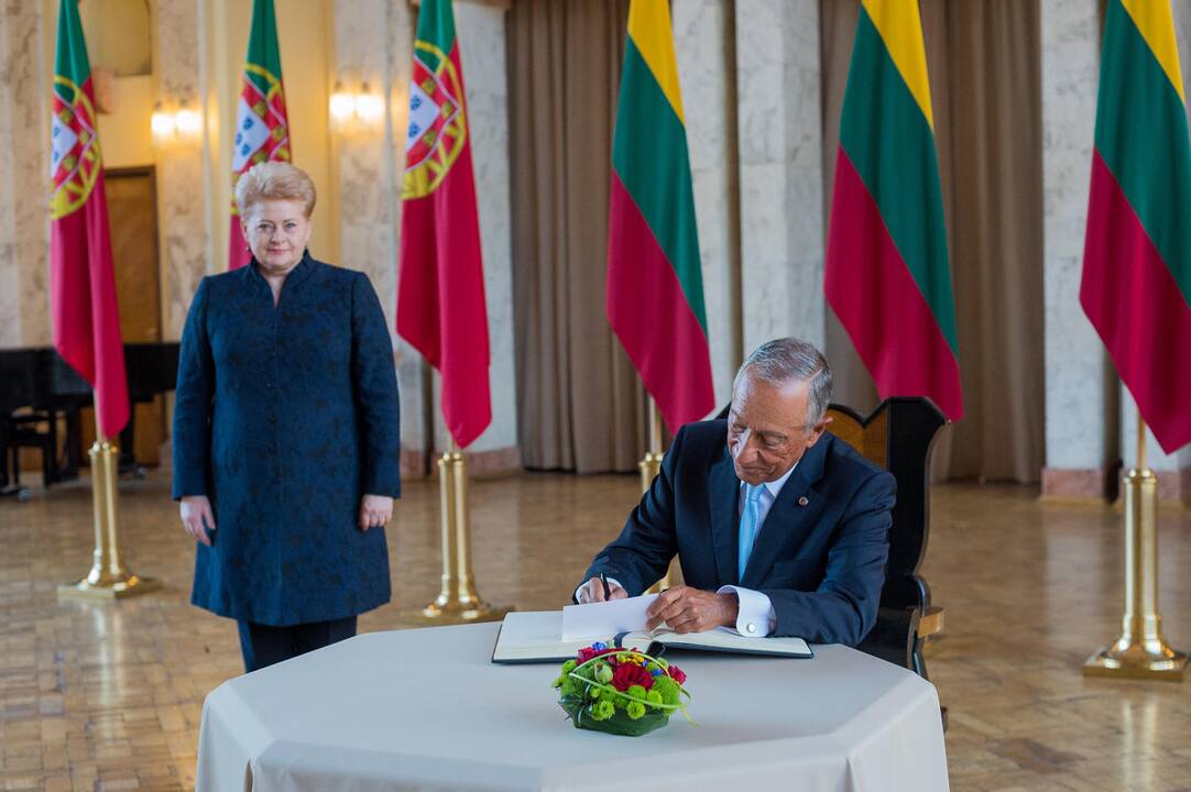 Lietuvos ir Portugalijos vadovų susitikimas Kaune