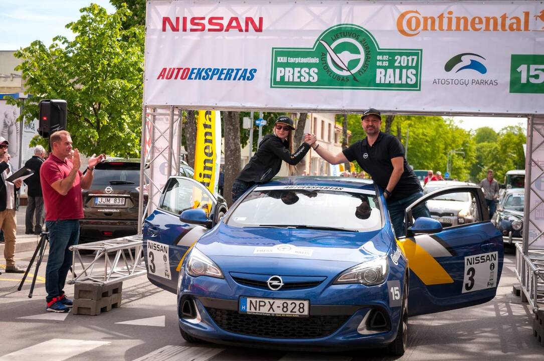 Finišavo „Press ralis 2017“