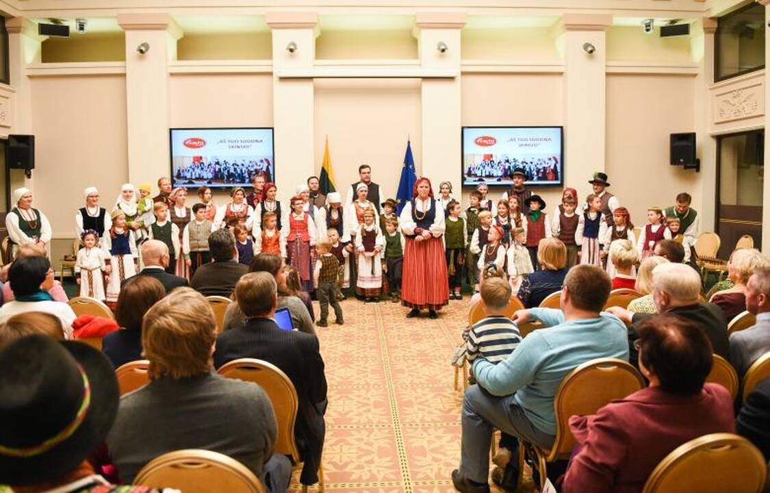 Prezidentūroje paminėti Etnografinių regionų metai