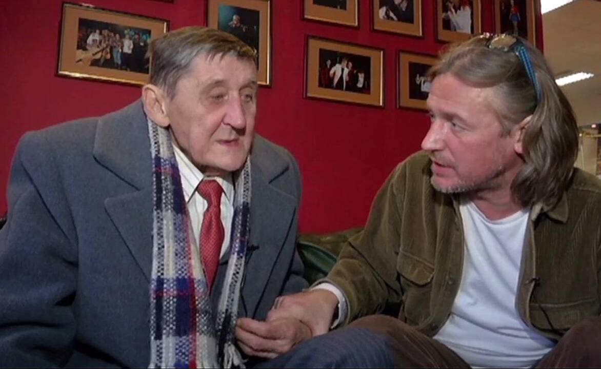 Ž. Žvagulis priglaudė likimo nuskriaustą senuką