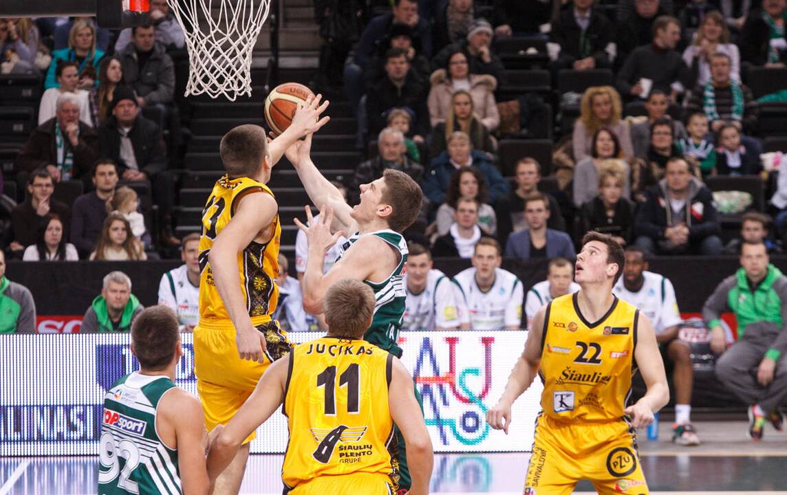 Lkl rungtynės : "Žalgiris" - "Šiauliai"