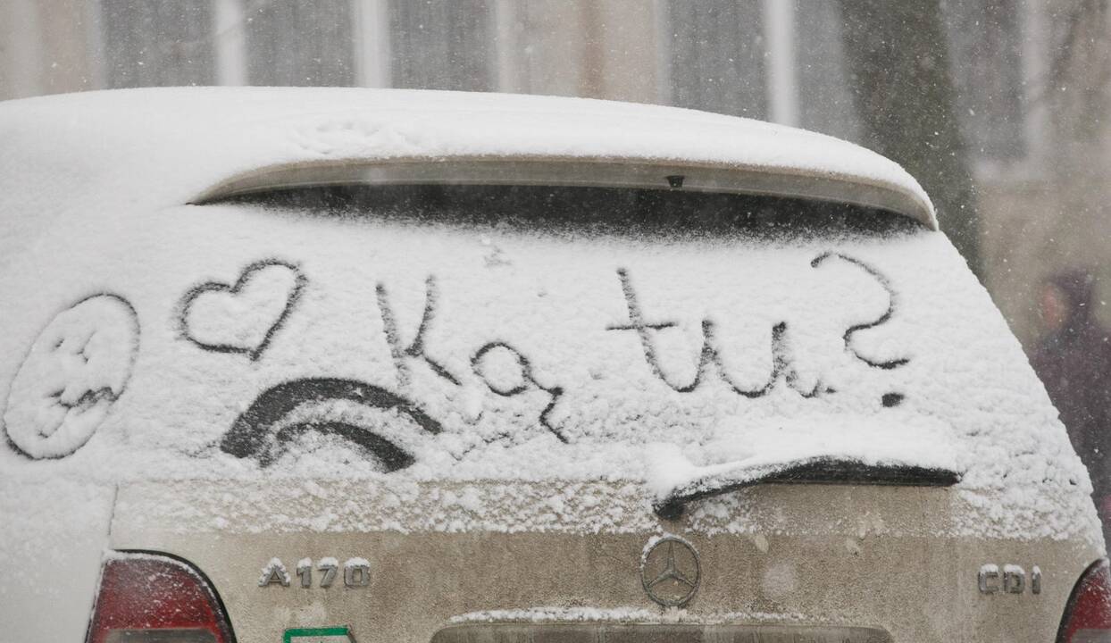 Netikėtai pasnigo 