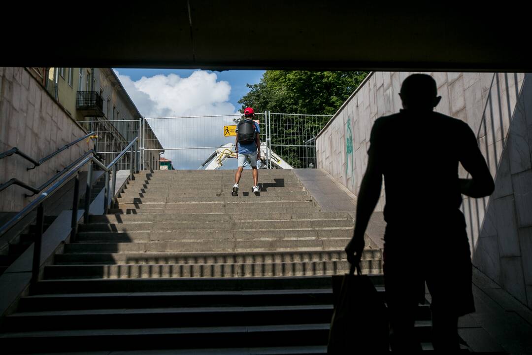 Vilniaus gatvės remontas įsibėgėja