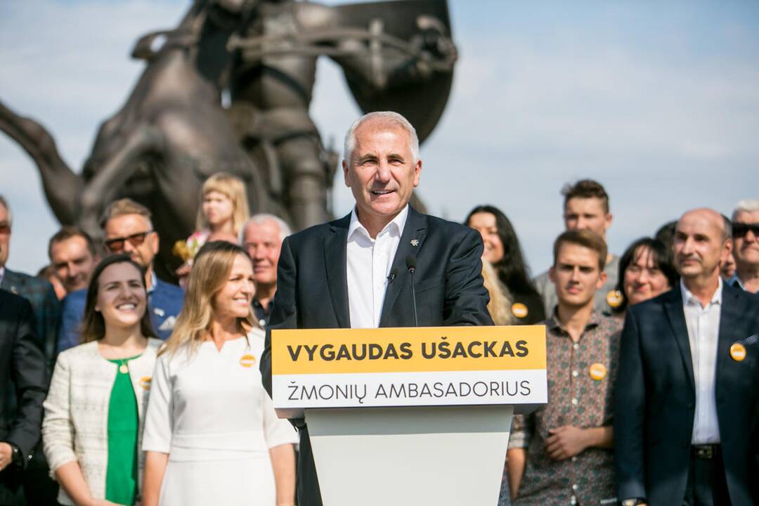 V. Ušackas kandidatuos į prezidento postą