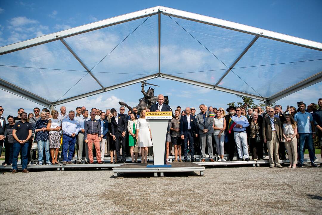 V. Ušackas kandidatuos į prezidento postą