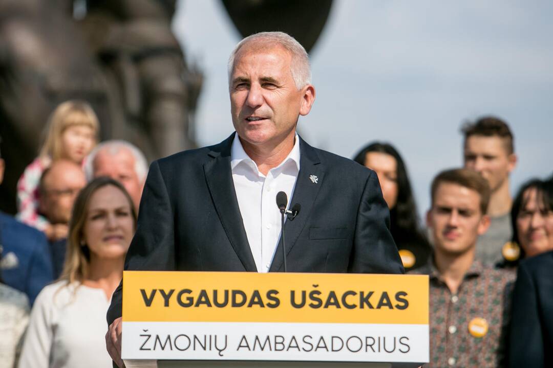 V. Ušackas kandidatuos į prezidento postą