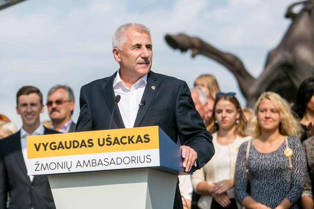 V. Ušackas kandidatuos į prezidento postą