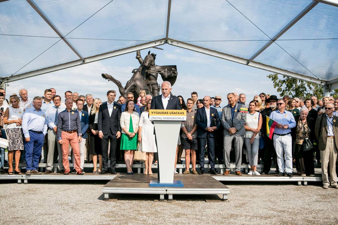 V. Ušackas kandidatuos į prezidento postą