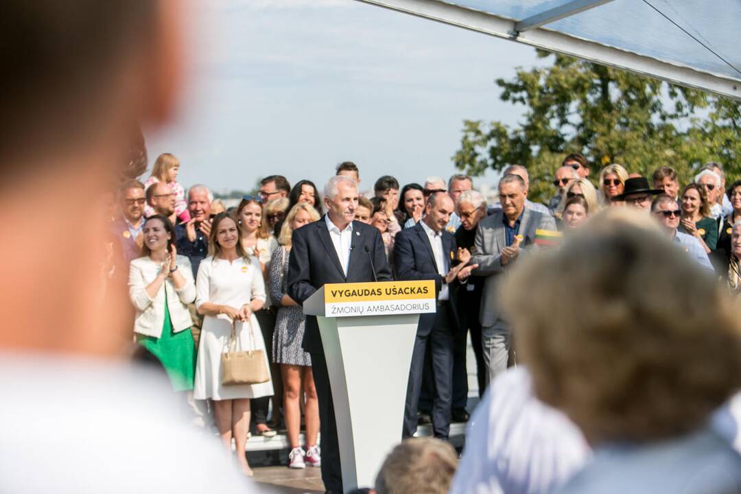 V. Ušackas kandidatuos į prezidento postą