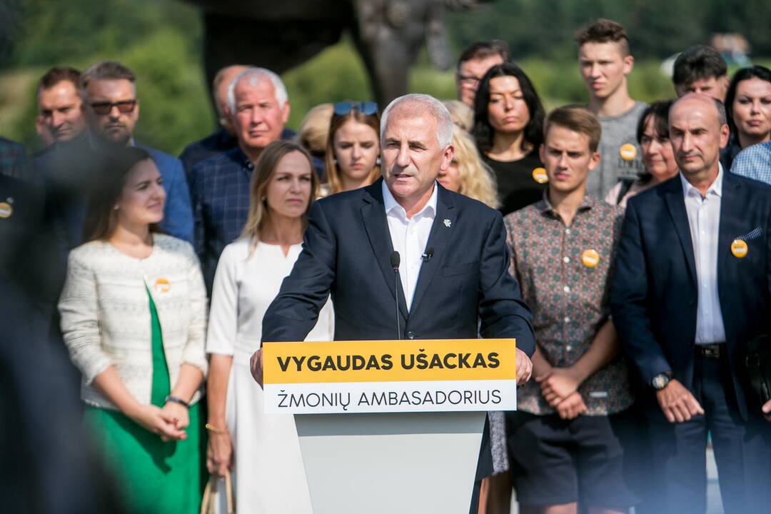 V. Ušackas kandidatuos į prezidento postą