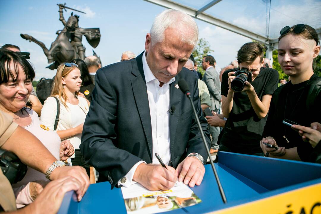 V. Ušackas kandidatuos į prezidento postą