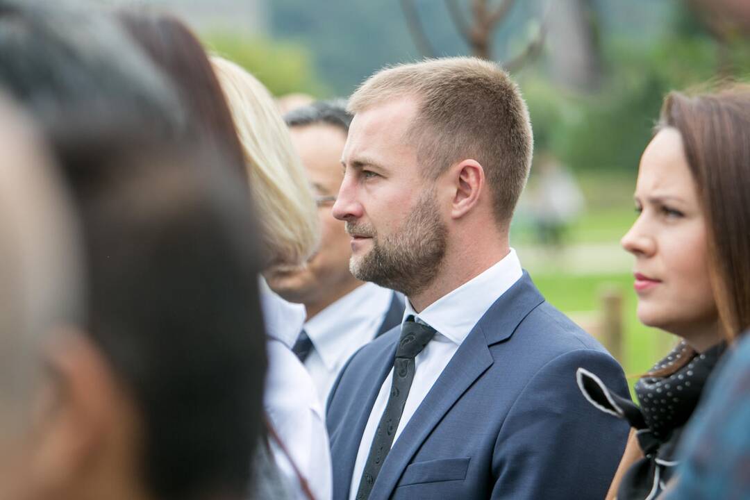 Sakurų parko atidarymas