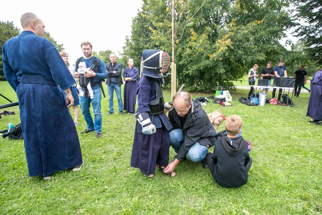 Sakurų parko atidarymas