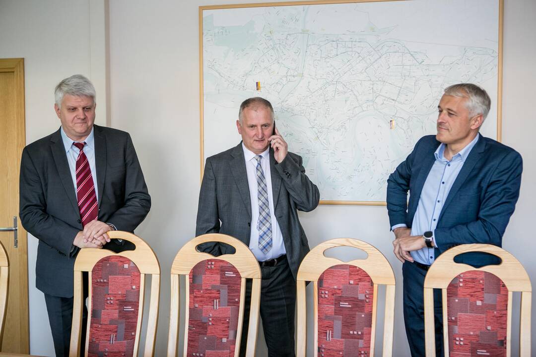 "Kauno energijos" spaudos konferencija