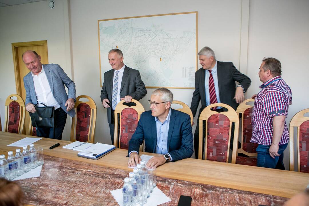"Kauno energijos" spaudos konferencija