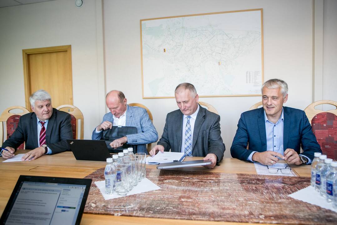 "Kauno energijos" spaudos konferencija