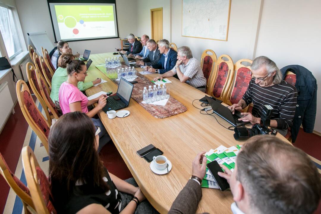 "Kauno energijos" spaudos konferencija