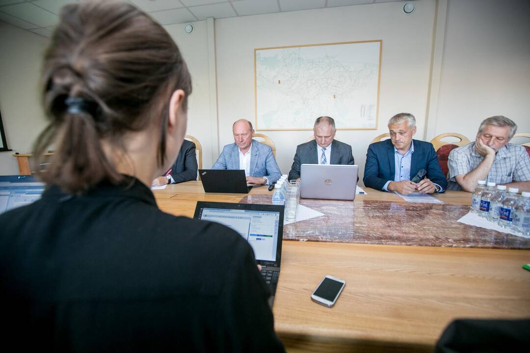 "Kauno energijos" spaudos konferencija