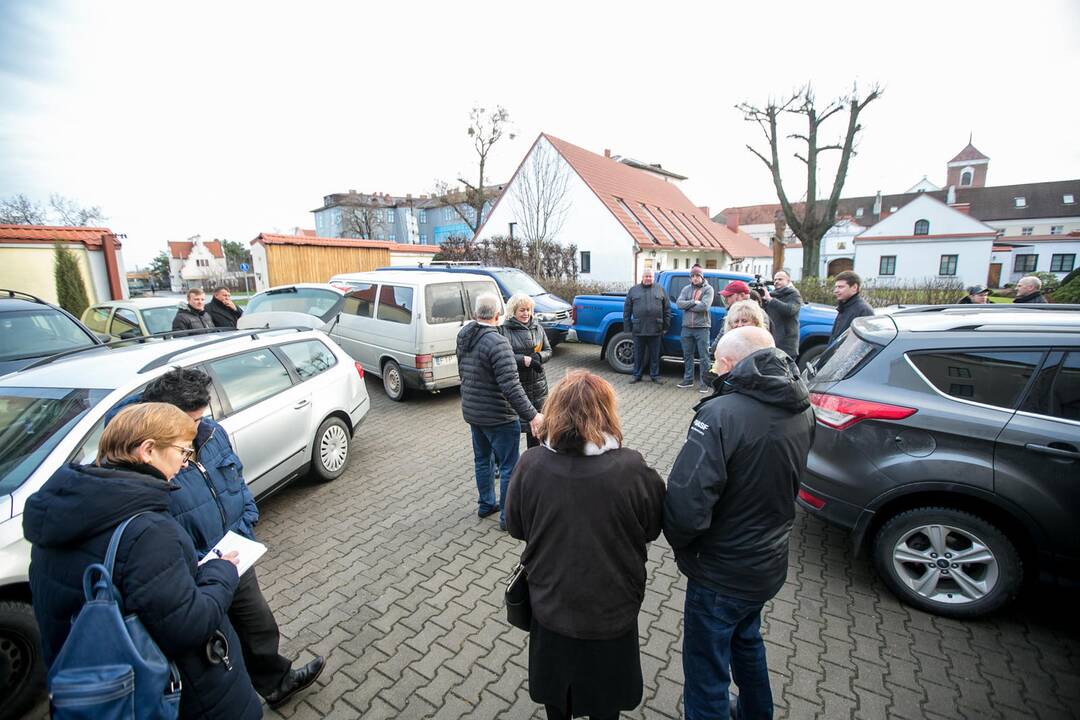 Ūkininkai Kauno kunigų seminarijai dovanojo žemės ūkio gėrybių