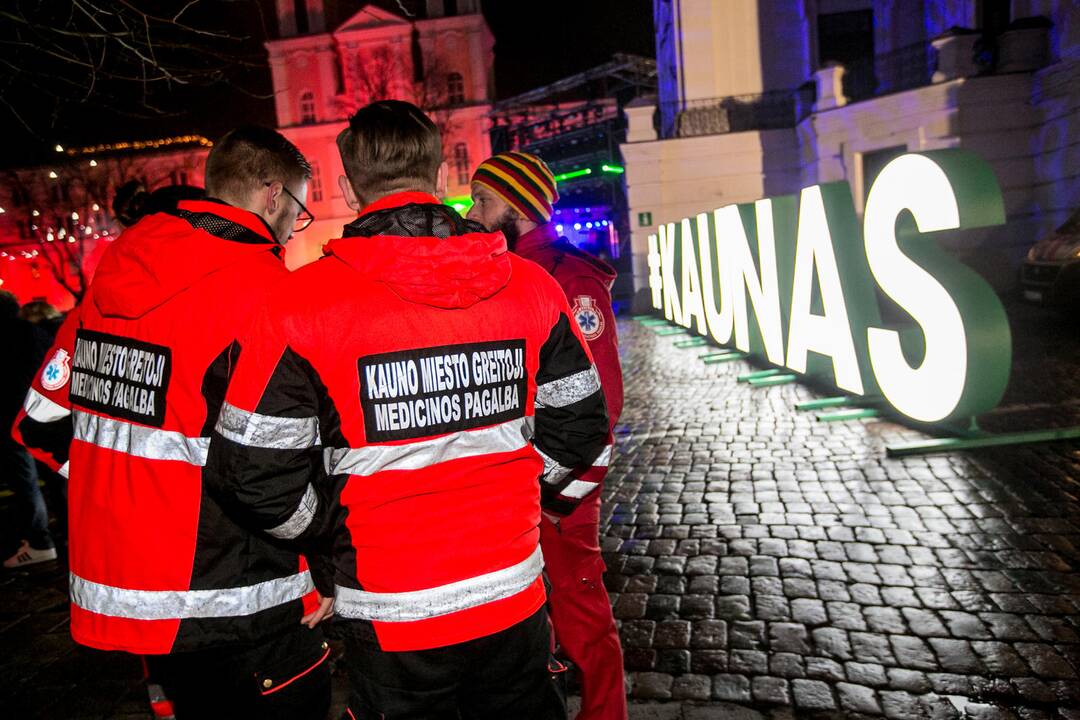 Kaunas sutinka 2019 metus