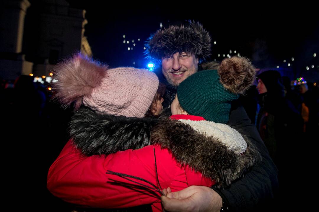 Kaunas sutinka 2019 metus