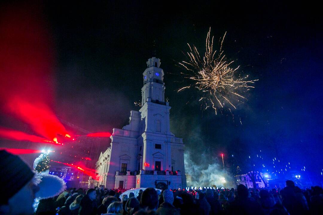 Kaunas sutinka 2019 metus