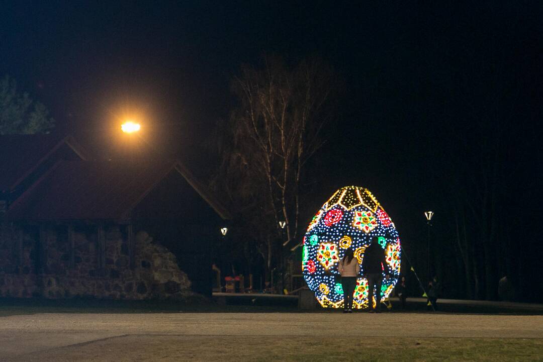 Velykoms pasipuošęs Kaunas