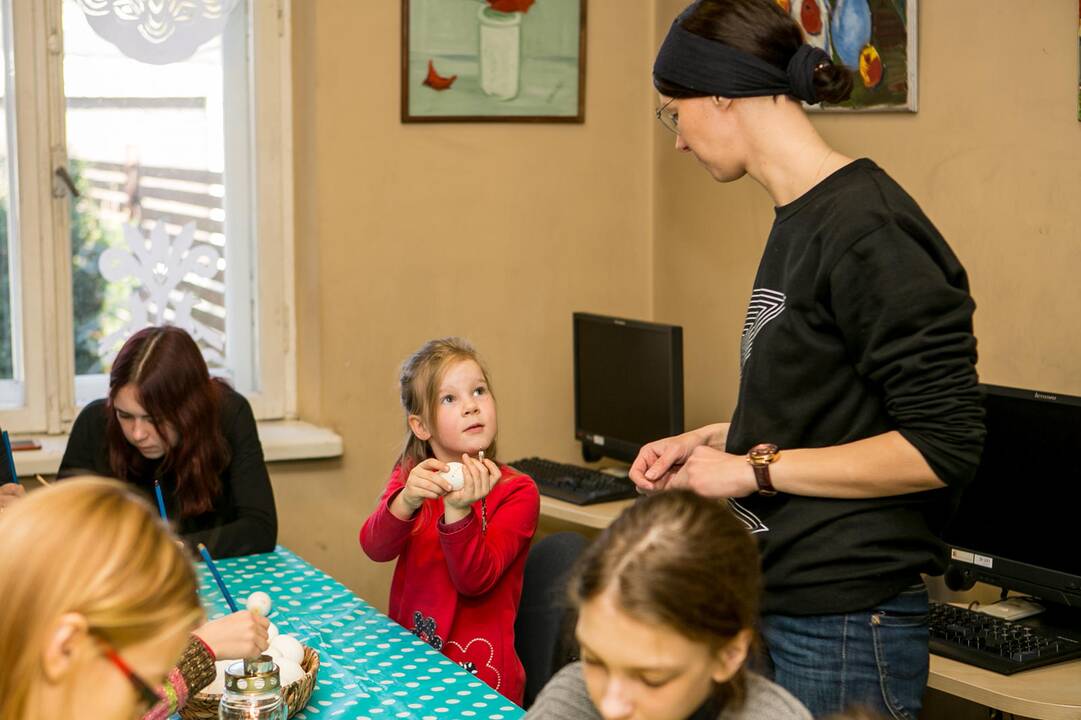 Kiaušinių marginimo dirbtuvėlės Žaliakalnyje