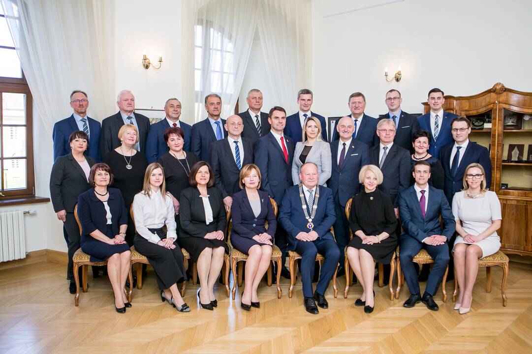 Inauguruotas Kauno rajono meras, darbą pradėjo taryba