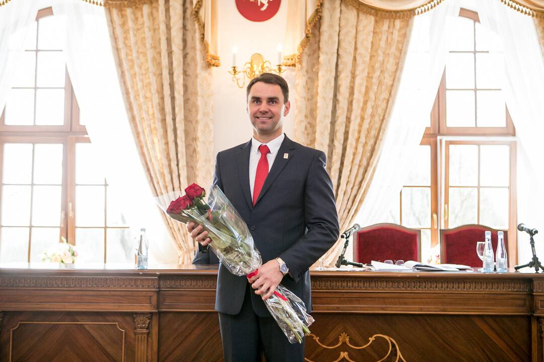 Inauguruotas Kauno rajono meras, darbą pradėjo taryba