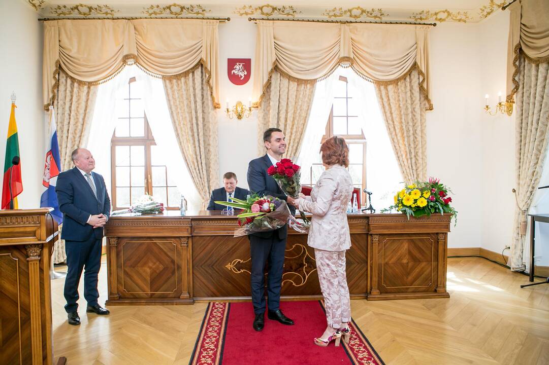 Inauguruotas Kauno rajono meras, darbą pradėjo taryba