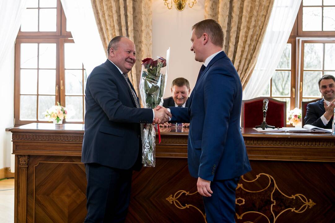 Inauguruotas Kauno rajono meras, darbą pradėjo taryba