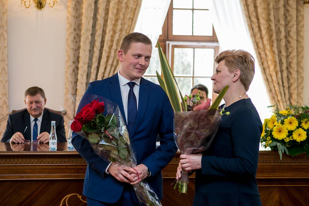 Inauguruotas Kauno rajono meras, darbą pradėjo taryba