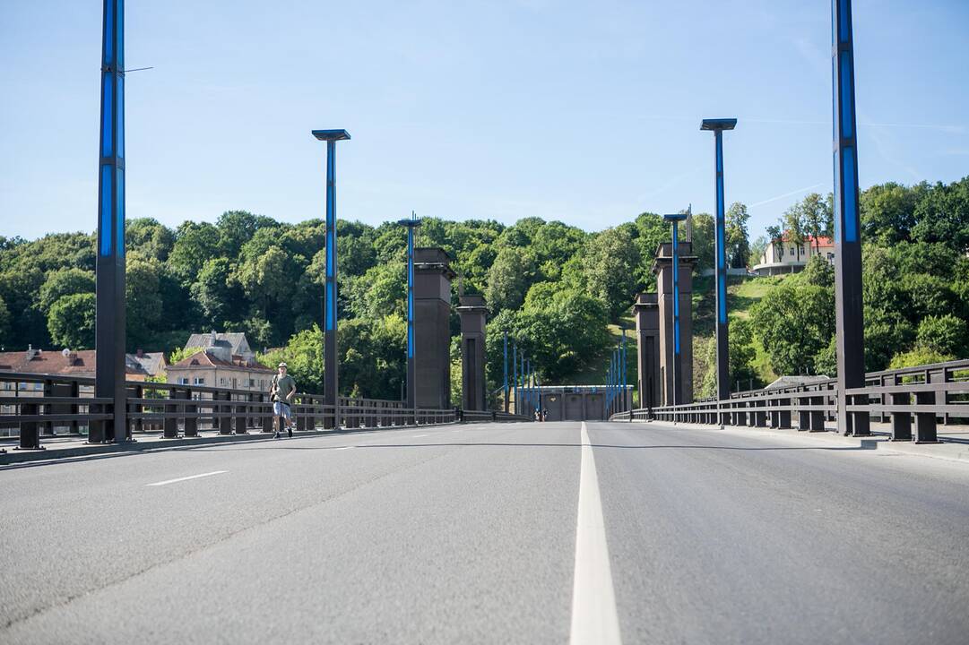 Uždarytas Aleksoto tiltas