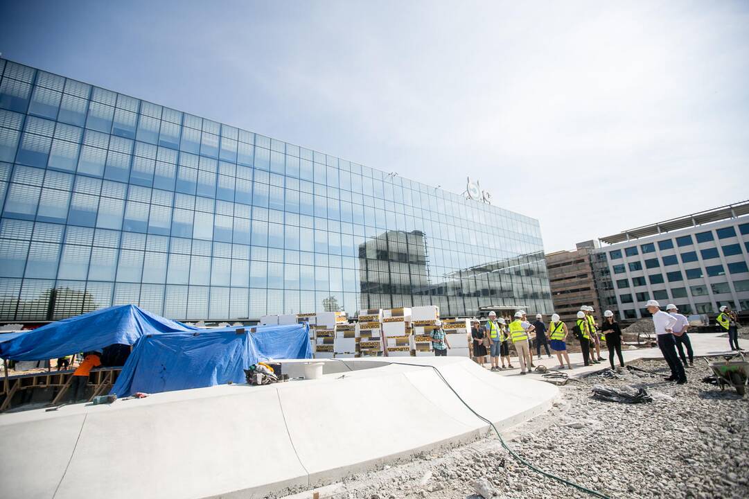 Vienybės aikštės rekonstrukcijos darbai