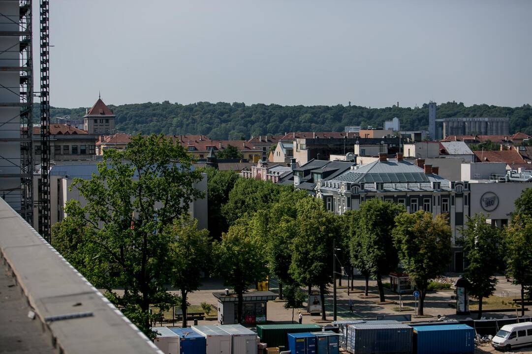 Vienybės aikštės rekonstrukcijos darbai