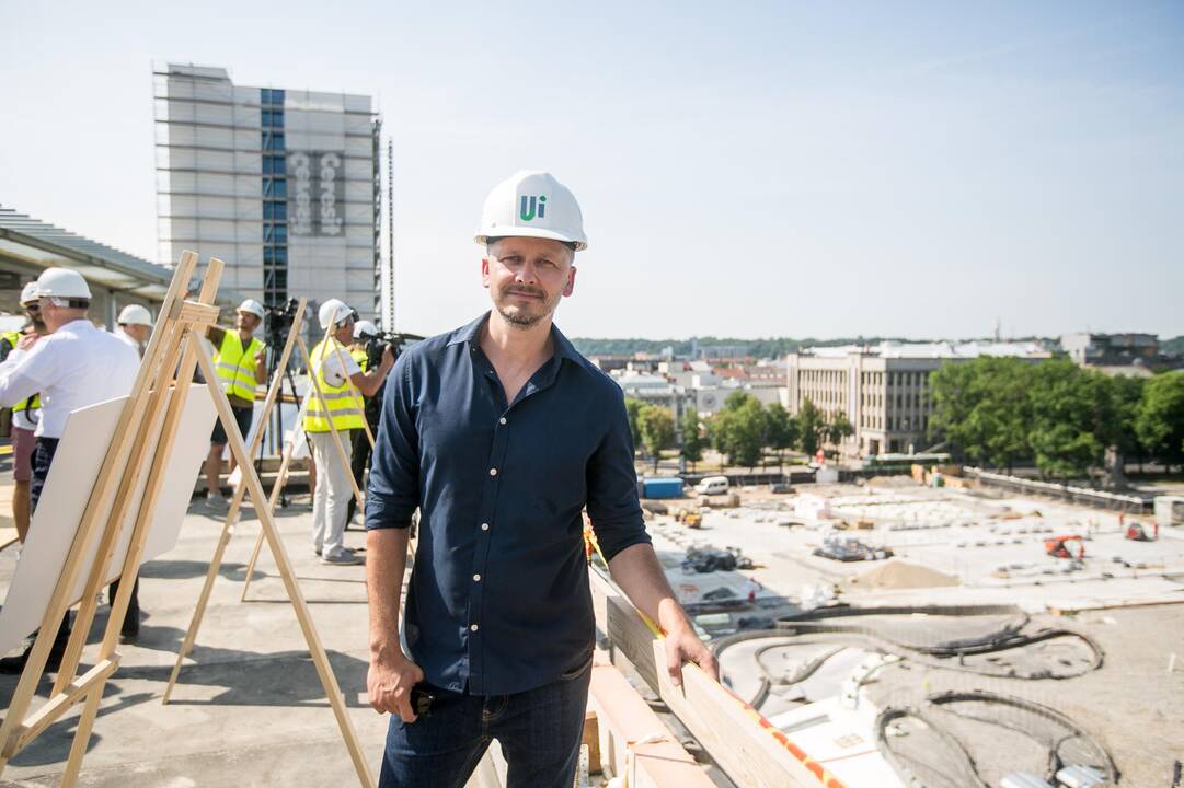 Vienybės aikštės rekonstrukcijos darbai