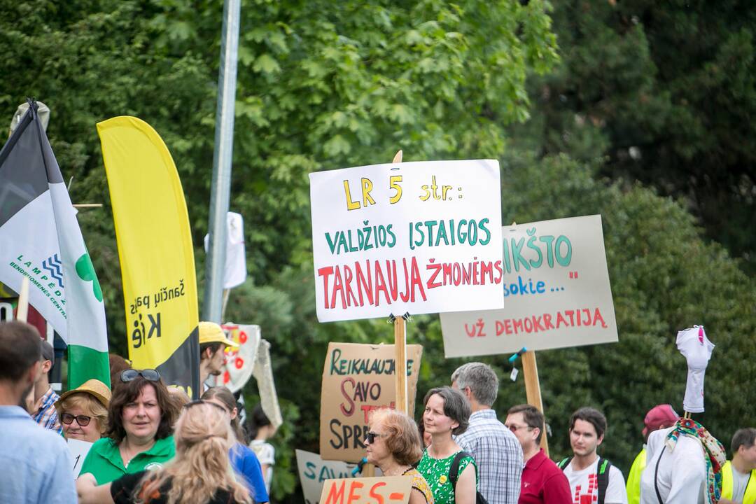 Eitynės "Nemuno kelias" Šančiuose