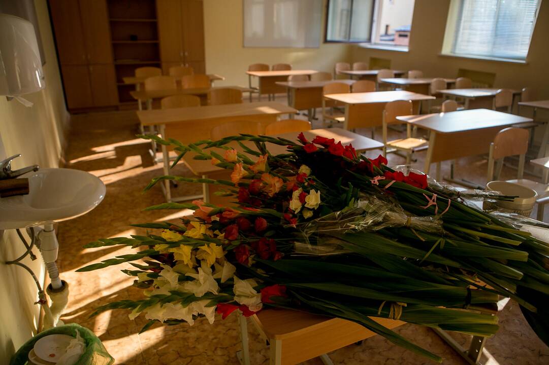 Mokslo metų pradžios šventė Senamiesčio progimnazijoje