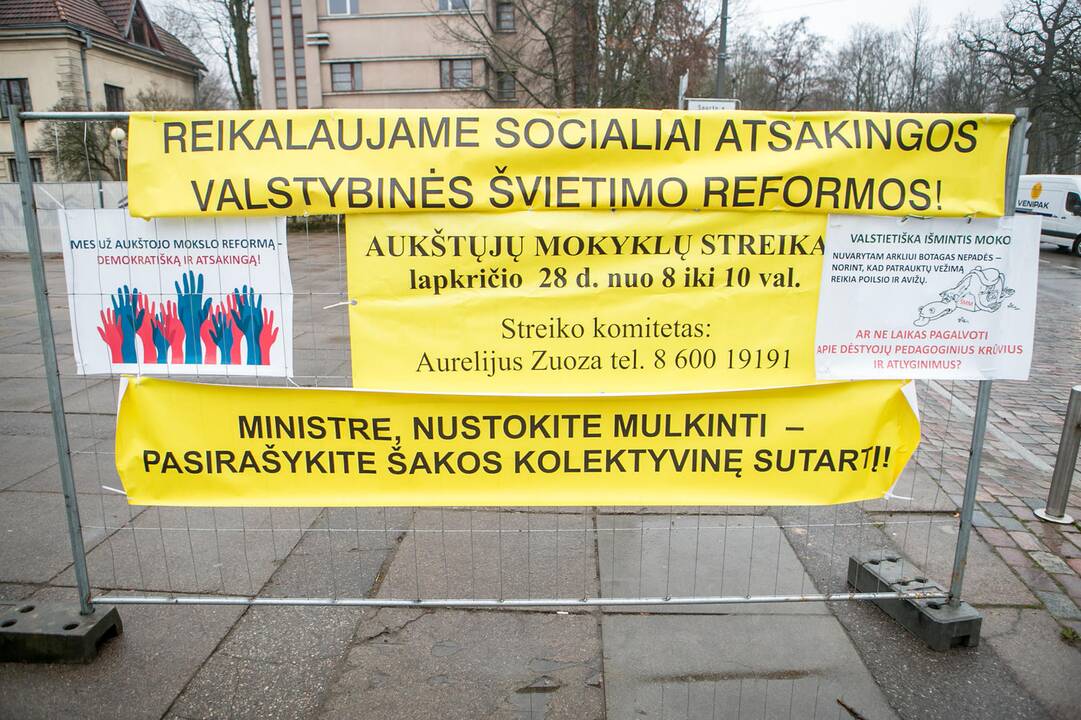 Lietuvos sporto universiteto streikas