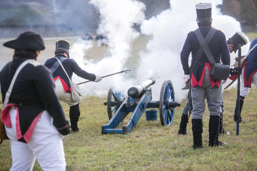 Napoleono armijos mūšio inscenizacija