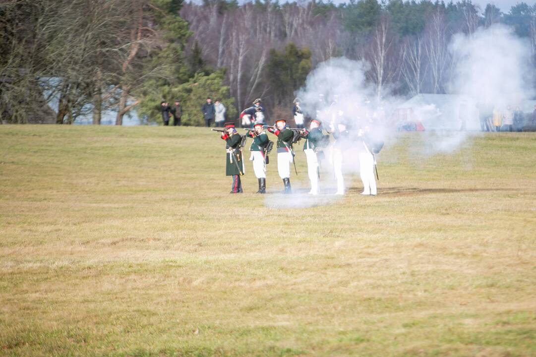 Napoleono armijos mūšio inscenizacija