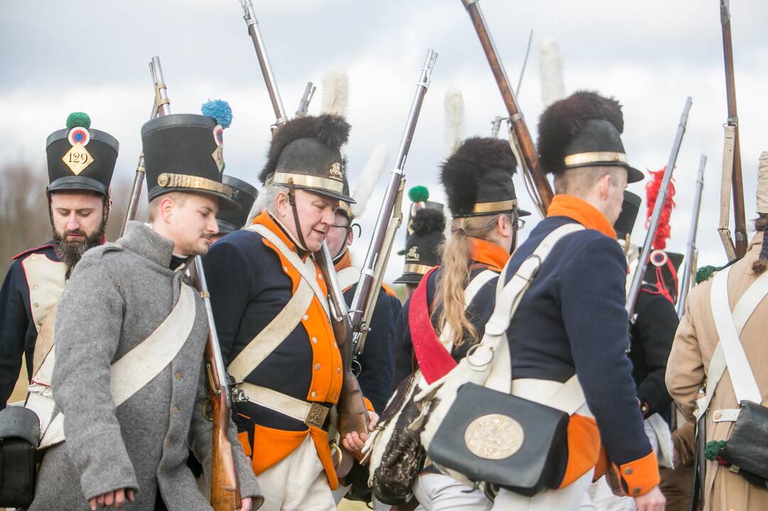 Napoleono armijos mūšio inscenizacija