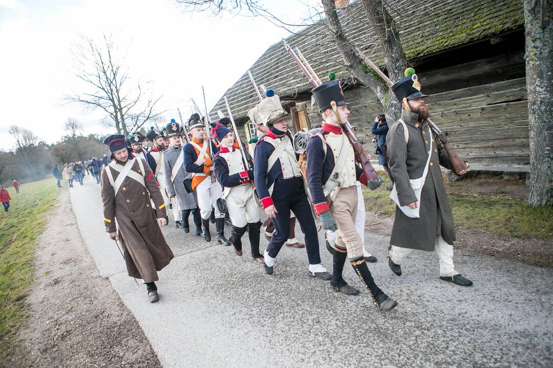 Napoleono armijos mūšio inscenizacija