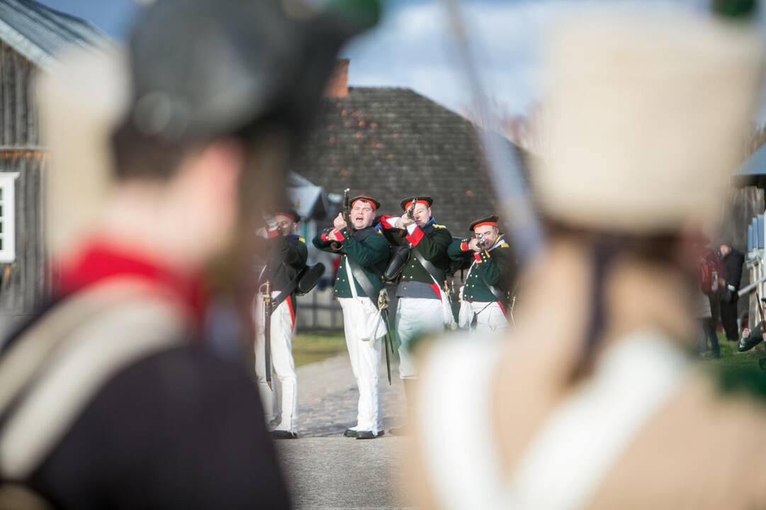 Napoleono armijos mūšio inscenizacija
