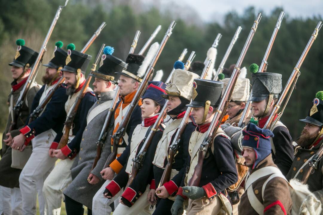 Napoleono armijos mūšio inscenizacija
