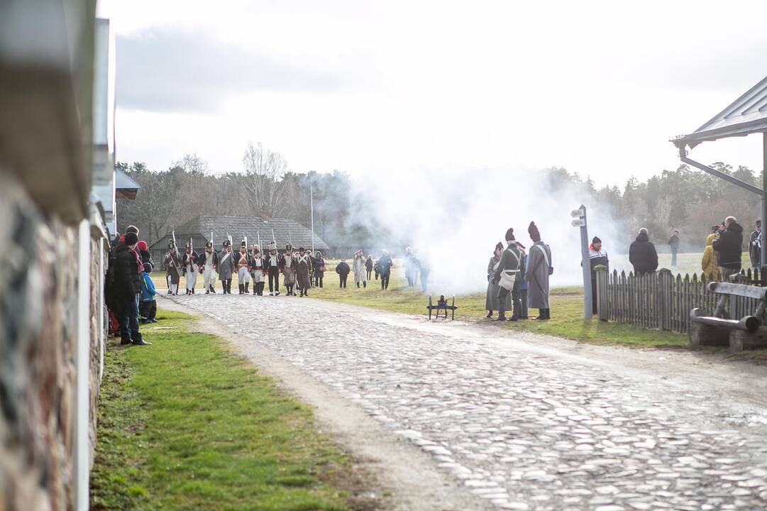 Napoleono armijos mūšio inscenizacija